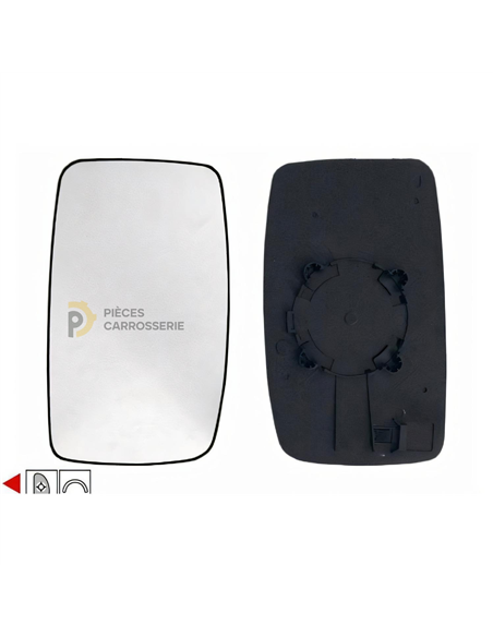 Glace support rétroviseur gauche TOYOTA PROACE I 09/13-07/16