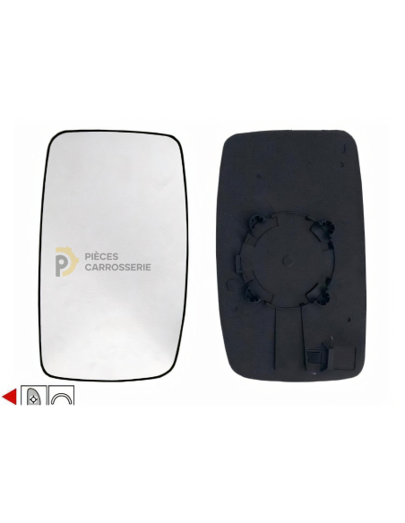 Glace support rétroviseur gauche TOYOTA PROACE I 09/13-07/16