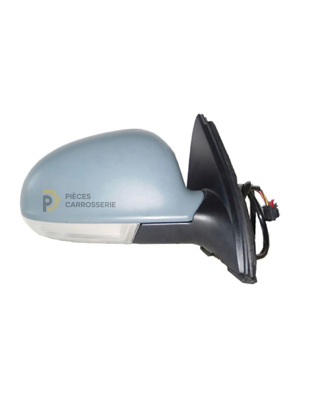 Rétroviseur gauche électrique peintable pour VW Golf 5/6