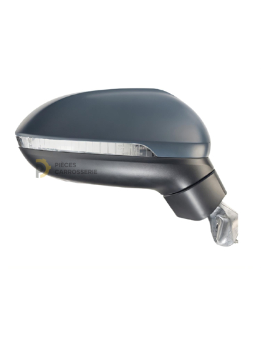 Rétroviseur droit électrique et chauffant à peindre pour VW Passat B8