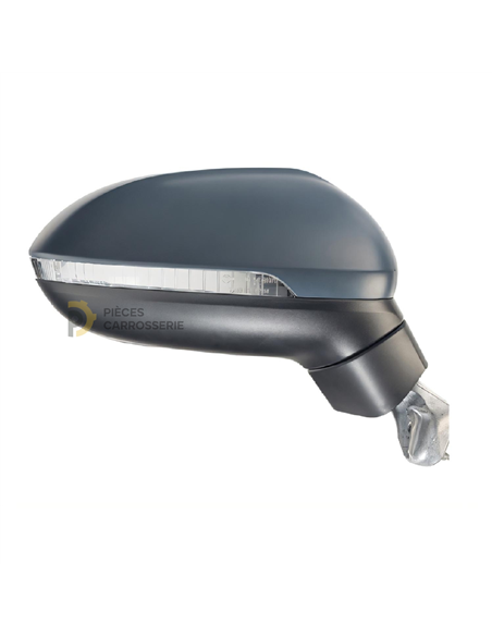 Rétroviseur droit électrique et chauffant à peindre pour VW Passat B8