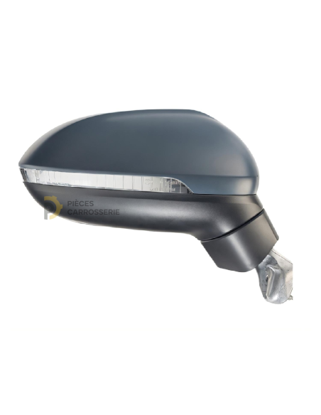 Rétroviseur droit électrique et chauffant à peindre pour VW Passat B8