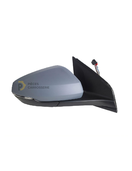 Rétroviseur droit chauffant à peindre pour VW Polo VI (2017-2021)