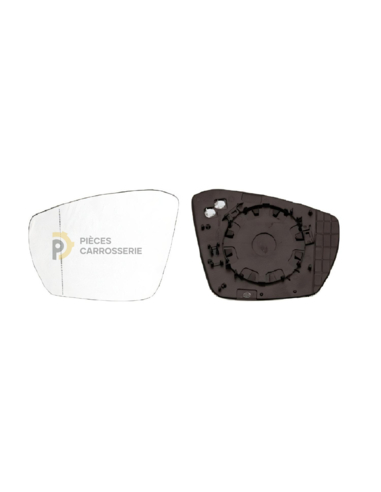 Glace rétroviseur gauche grand angle Volkswagen T-ROC phase 1
