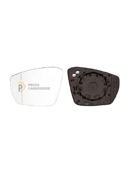 Glace rétroviseur gauche grand angle Volkswagen T-ROC phase 1