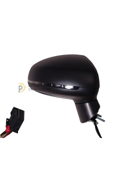 Rétroviseur droit électrique chauffant rabattable AUDI A1 10-14