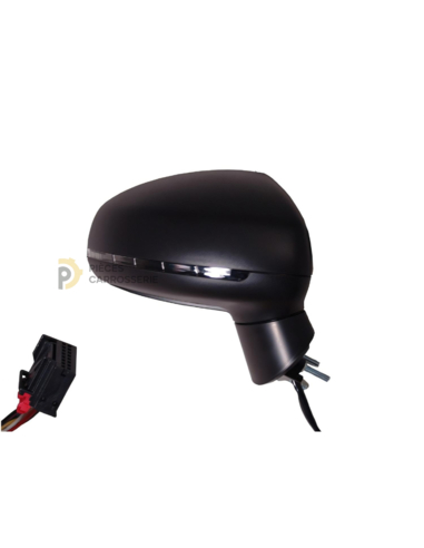 Rétroviseur droit électrique chauffant rabattable AUDI A1 10-14