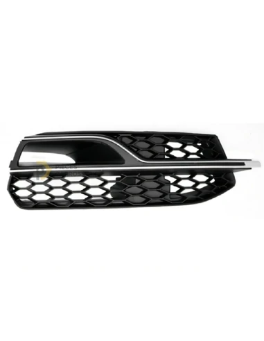 Grille pare-chocs avant noire Audi A3 S3 avec moulure argent