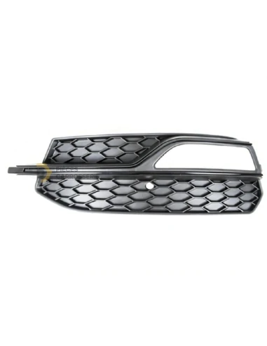 Grille gauche pare-chocs avant noire AUDI A3 S-line 12-16