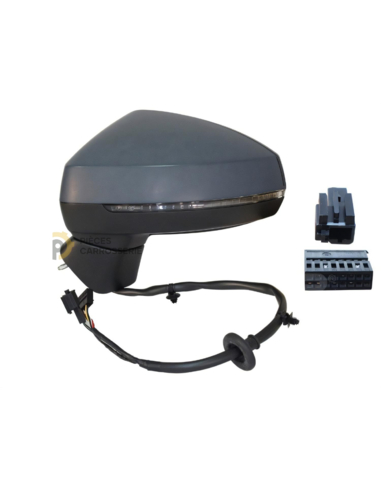 Rétroviseur gauche électrique à peindre AUDI A3 3/5 portes