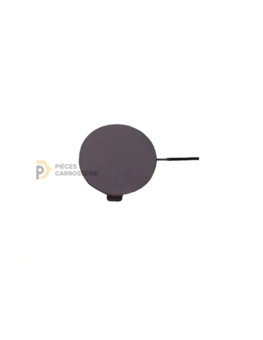 Obturateur pare-chocs avant AUDI A4 III B7, noir, compatible