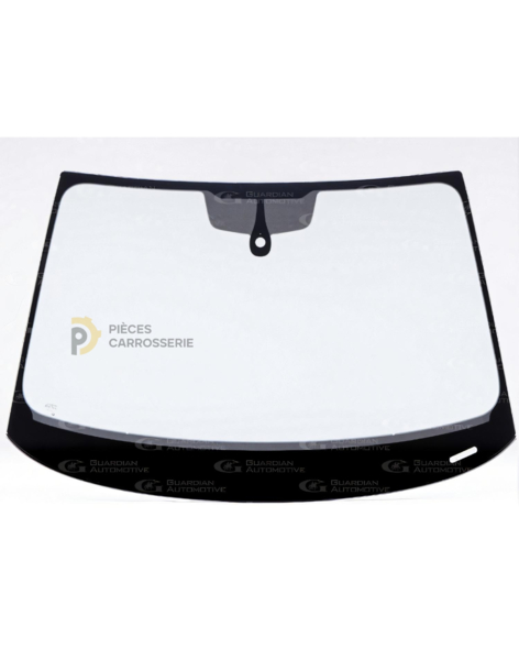 Pare-brise teinté vert acoustique AUDI A4 avec capteur pluie/lumière