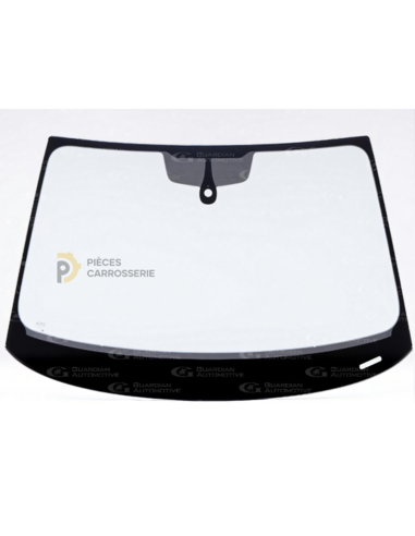 Pare-brise teinté vert acoustique AUDI A4 avec capteur pluie/lumière