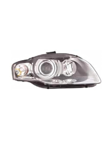 Phare droit H7+Xénon blanc S4 pour AUDI A4 III (B7)