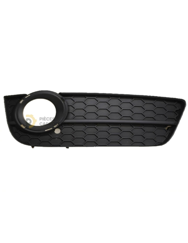 Calandre droite noire AUDI A5 I avec trou antibrouillard
