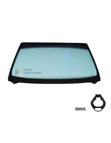 Pare-brise teinté vert acoustique AUDI A6 IV (2011-2015)