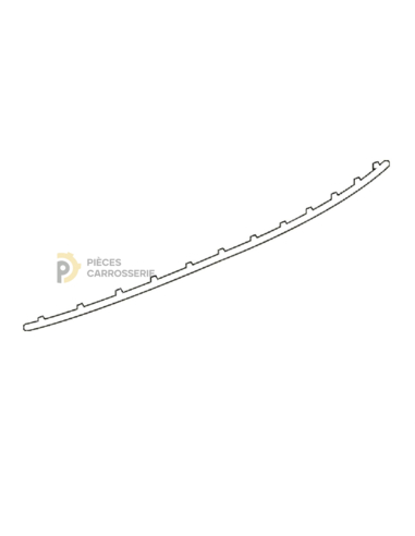 Enjoliveur chromé pare-chocs arrière AUDI A6 (2011-2015)