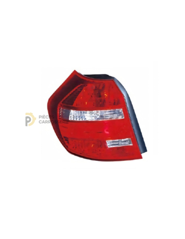 Feu arrière gauche LED rouge-blanc pour BMW Série 1 E87/E81/E82/E88