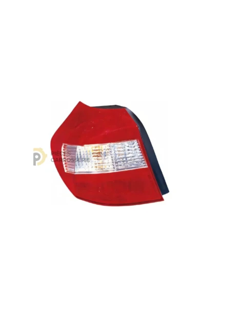 Feu arrière gauche rouge-blanc pour BMW Série 1 E87 5P