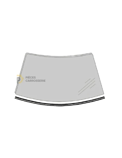 Moulure inférieure pare-brise BMW SERIE 3 E90/E91 - Eurocode 2447ASMSB