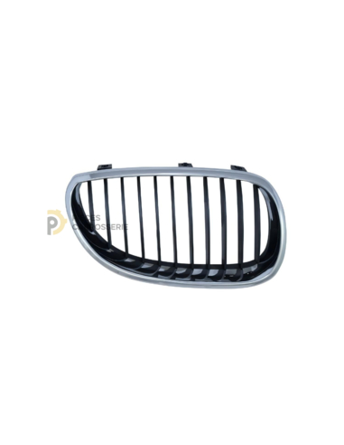 Grille de pare-chocs droite BMW SERIE 5 E60 - Noire & Chrome