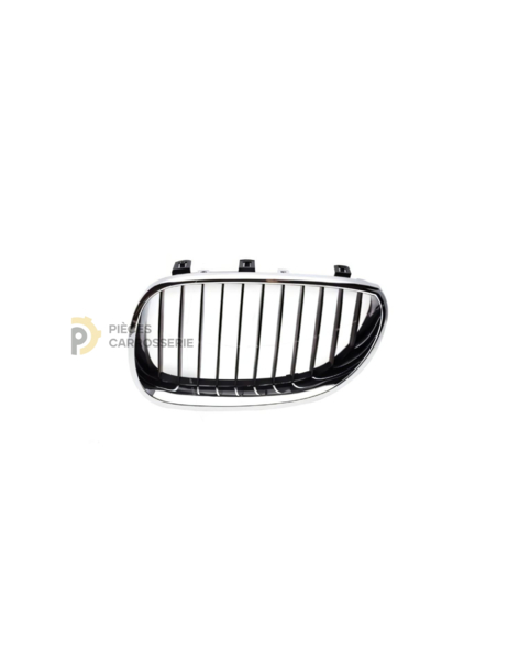 Grille de pare-chocs gauche BMW SERIE 5 E60/E61 chromée