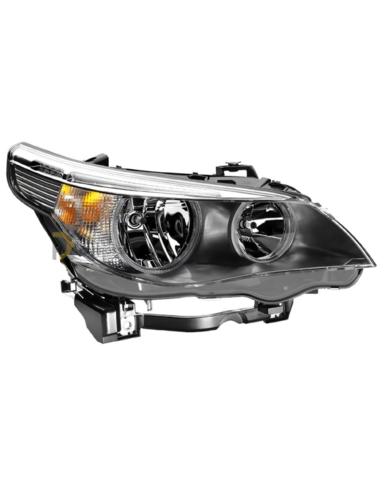 Phare droit H7+H7 Hella pour BMW Série 5 E60/E61 2003-2007