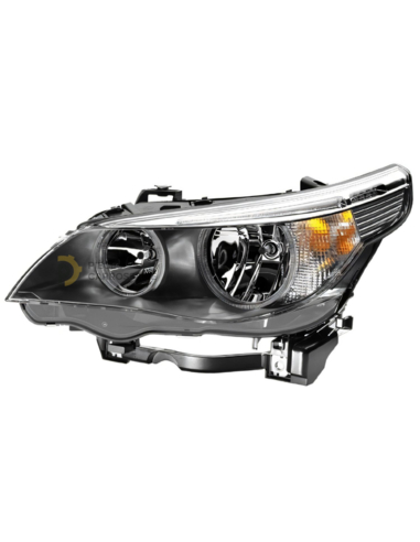 Phare gauche H7+H7 Hella pour BMW Série 5 E60/E61 2003-2007
