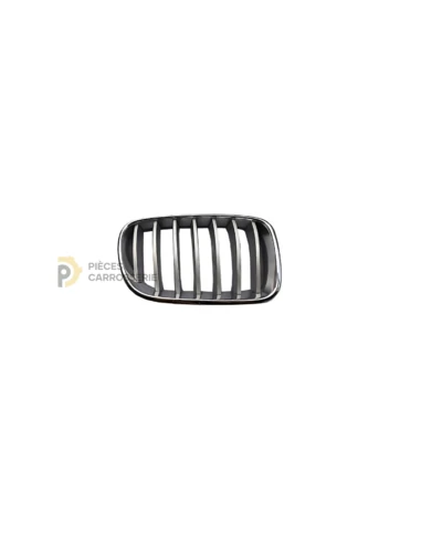 Grille de calandre droite BMW X3 - Chromée et gris titan