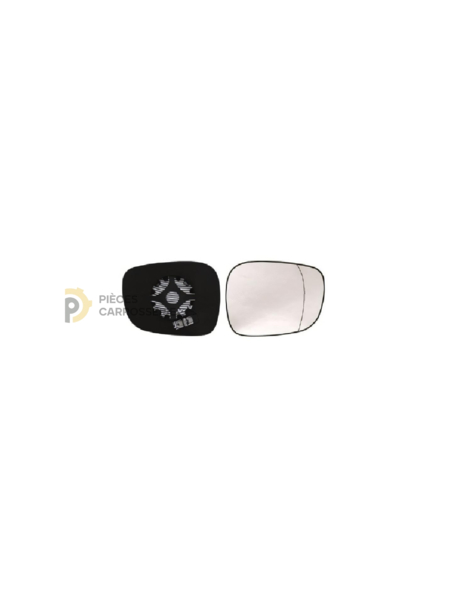 Glace droit chauffant BMW X3 F25 avec support rétroviseur