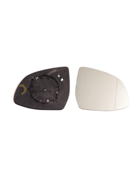 Glace rétroviseur droit chauffant BMW X3 F25 - grand angle