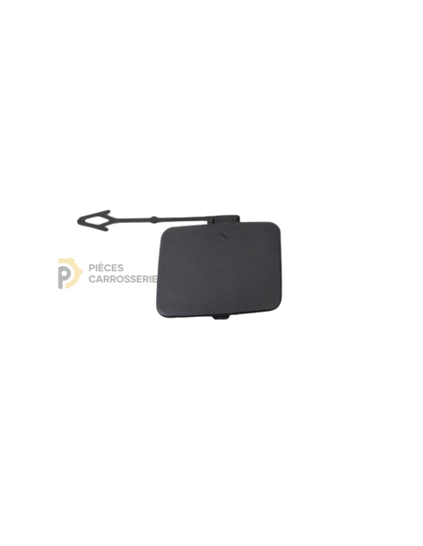 Cache crochet remorquage BMW X5 noir arrière gauche E70