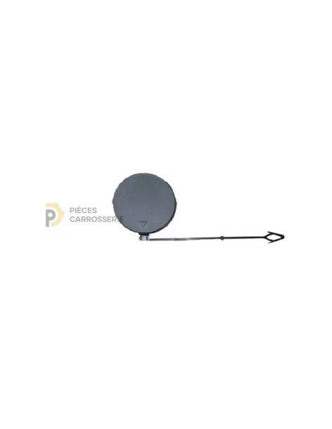 Cache crochet remorquage BMW X5 E70 droit noir 2007-2010