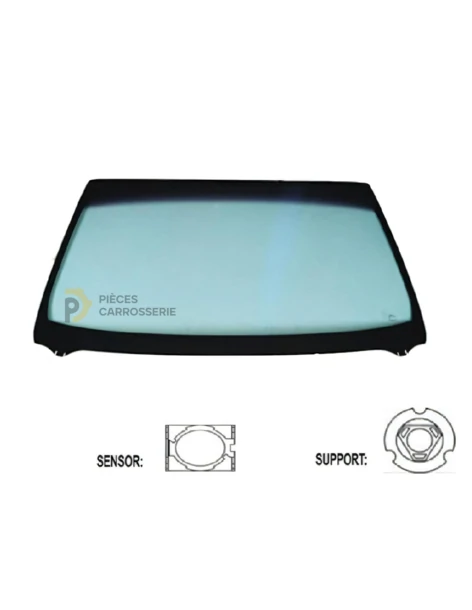 Pare-brise athermique teinté vert + capteur BMW X5 E53