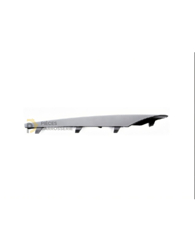 Moulure gauche argent pour pare-chocs avant BMW X5 E70 07-10
