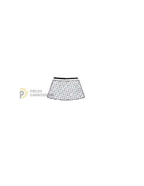Moulure supérieure pare-brise BMW X5 I (E53) - Eurocode 2439ASMRT