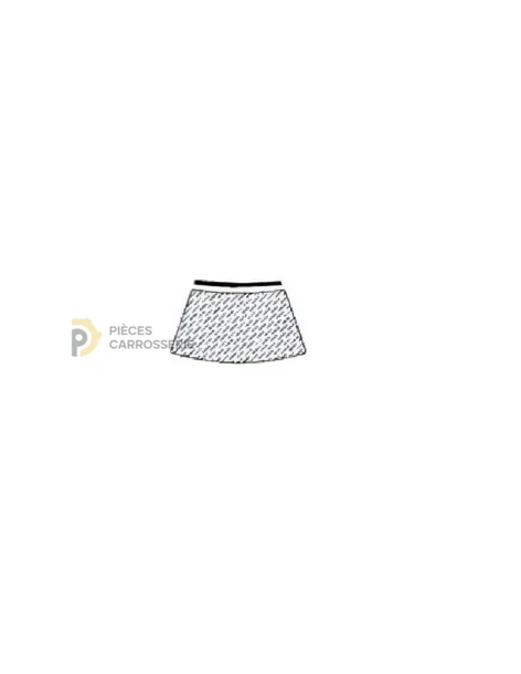 Moulure supérieure pare-brise BMW X5 I (E53) - Eurocode 2439ASMRT