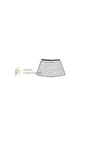 Moulure supérieure pare-brise BMW X5 I (E53) - Eurocode 2439ASMRT