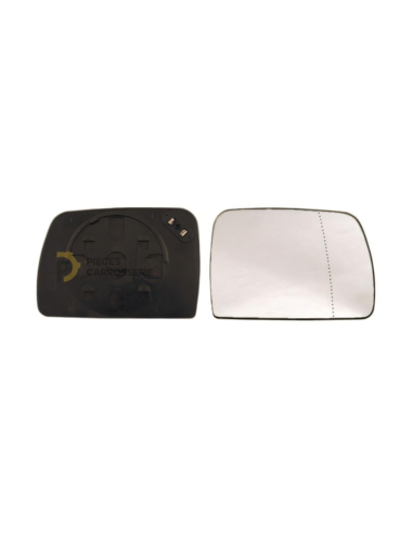 Glace bleue chauffante pour rétroviseur droit BMW X5 E53