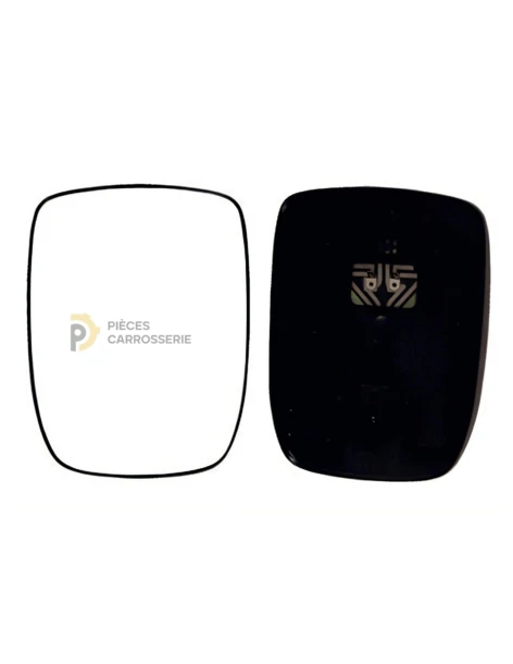 Glace rétroviseur chauffant 24V CF 75 - Convexe et réversible