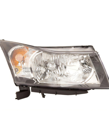 Phare H4 droit avec moteur pour Chevrolet Cruze (03/2009+)