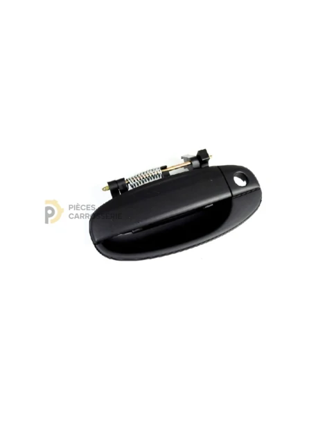 Poignée de porte gauche noire pour CHEVROLET KALOS 2002-2008