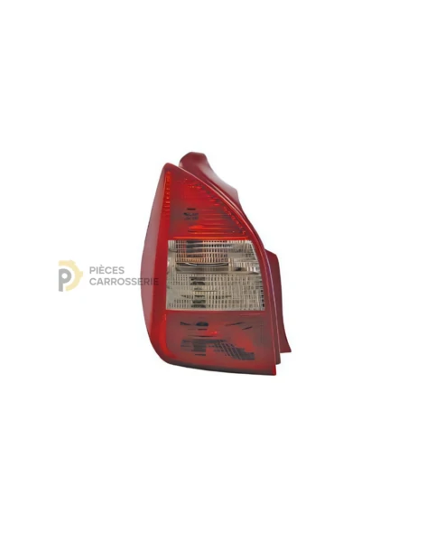 Feu arrière gauche rouge-blanc pour CITROEN C2 (2003-2010)