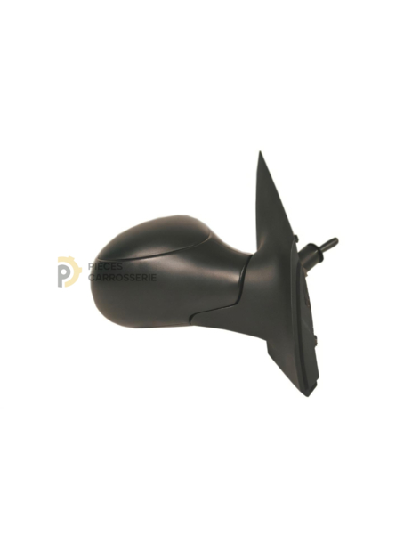 Rétroviseur droit mécanique CITROEN C2 | Coque noire, réglable