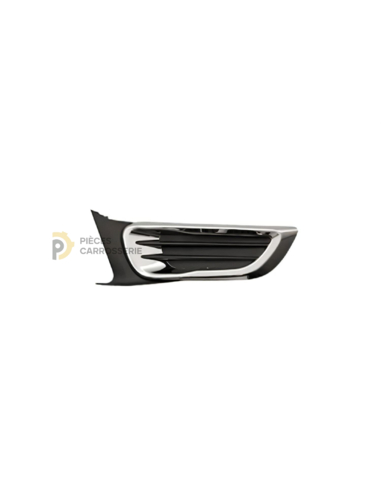 Grille inférieure avant gauche CITROEN C3 PICASSO chrome noir