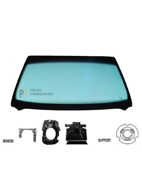 Pare-brise teinté vert athermique CITROEN C3 III 2016-2020