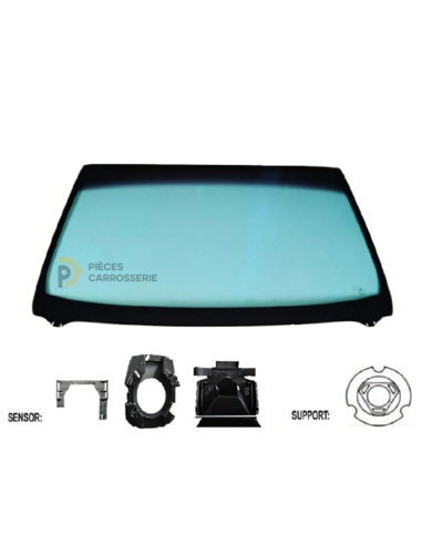 Pare-brise teinté vert athermique CITROEN C3 III 2016-2020