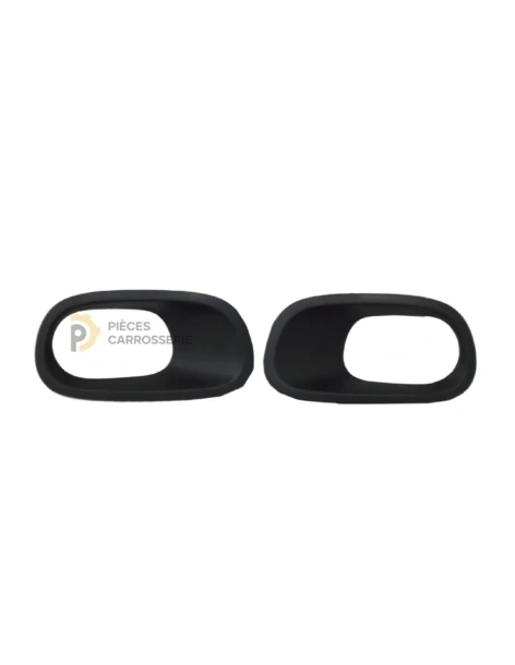 Jeu enjoliveurs antibrouillard pare-chocs noir CITROEN C3 III