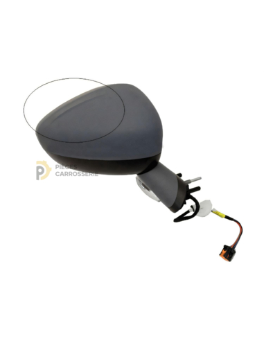 Rétroviseur droit électrique à peindre pour CITROEN DS4 2011-2015