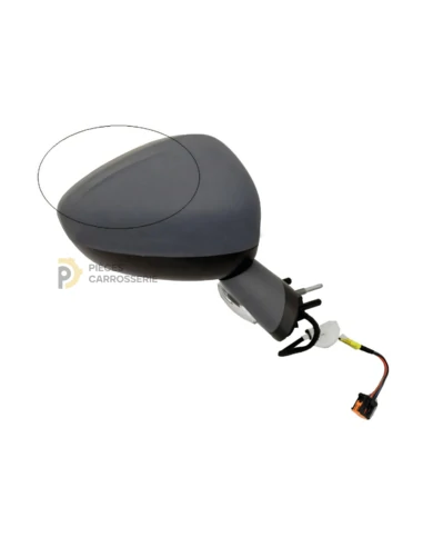 Rétroviseur droit électrique chauffant à peindre pour CITROEN DS4